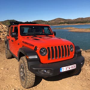 Jeep Wrangler in de Algarve